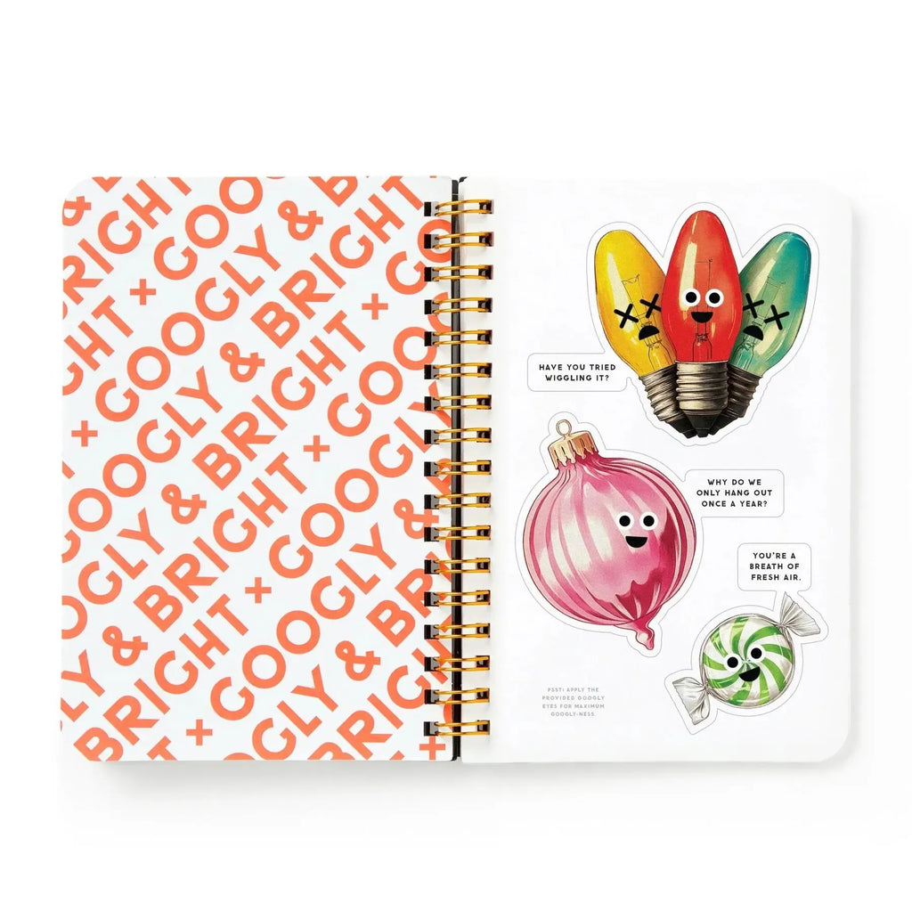 Chronicle - Sticker Book Googly & Bright (Brass Monkey)-Chronicle-treehaus
