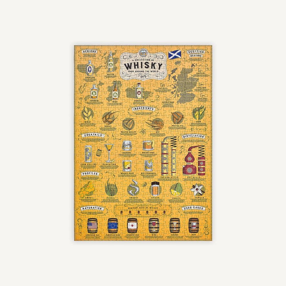 Chronicle - Whisky 500 Piece Puzzle-Chronicle-treehaus