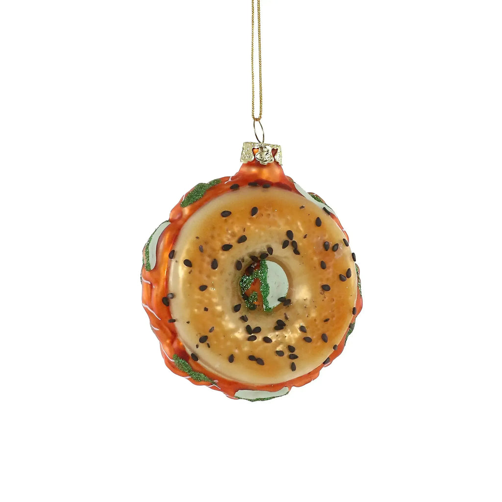 Cody Foster - Bagel w/ Lox Ornament-Cody Foster-treehaus