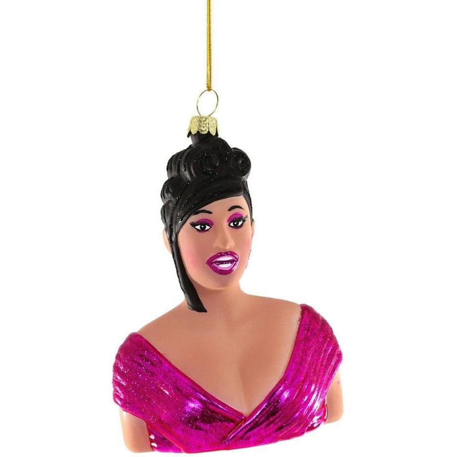 Cody Foster - Cardi B Ornament-Cody Foster-treehaus