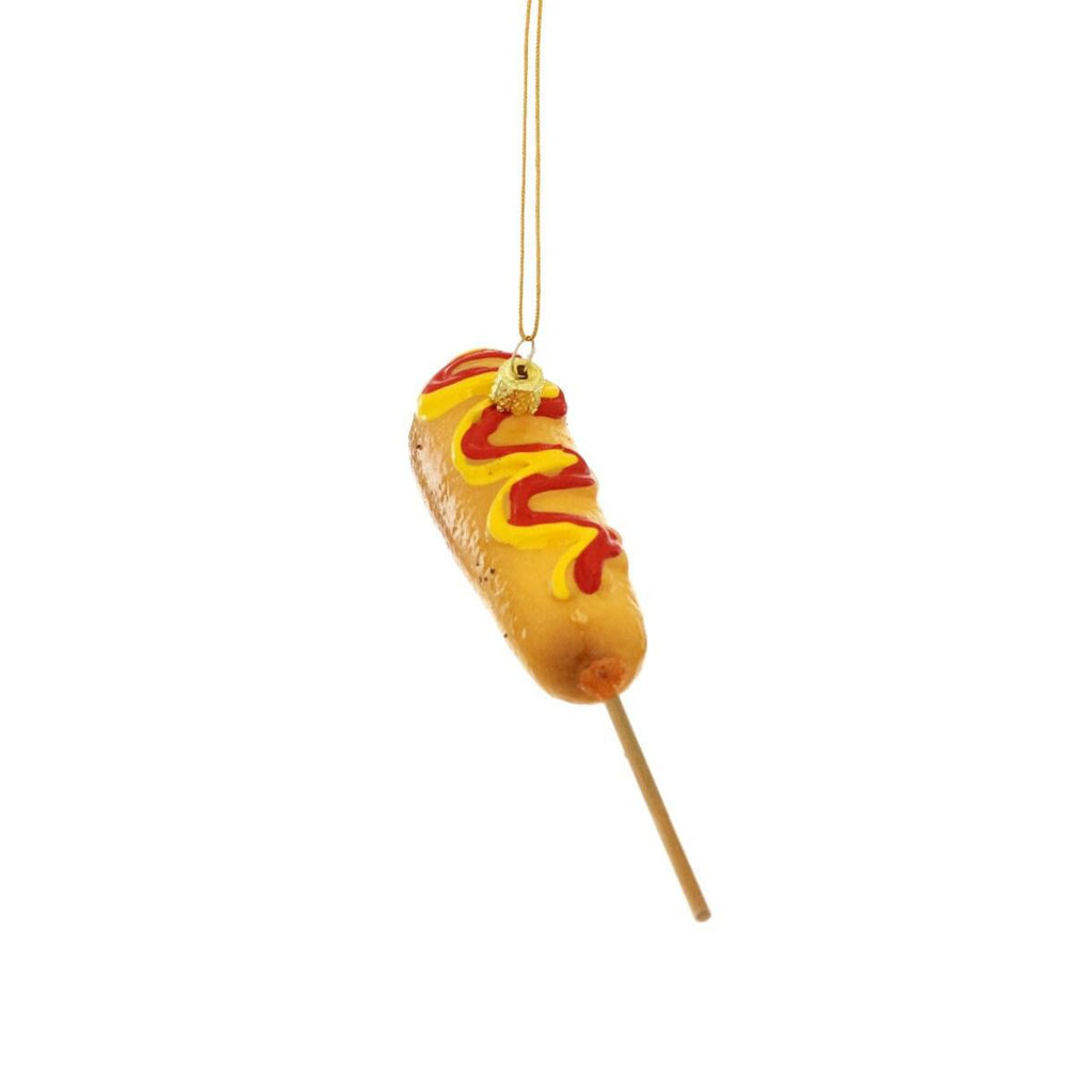 Cody Foster - Corn Dog on a Stick Ornament-Cody Foster-treehaus