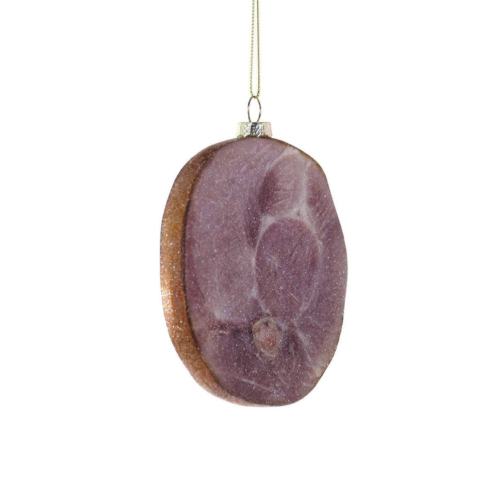 Cody Foster - Ham Slice Ornament-Cody Foster-treehaus