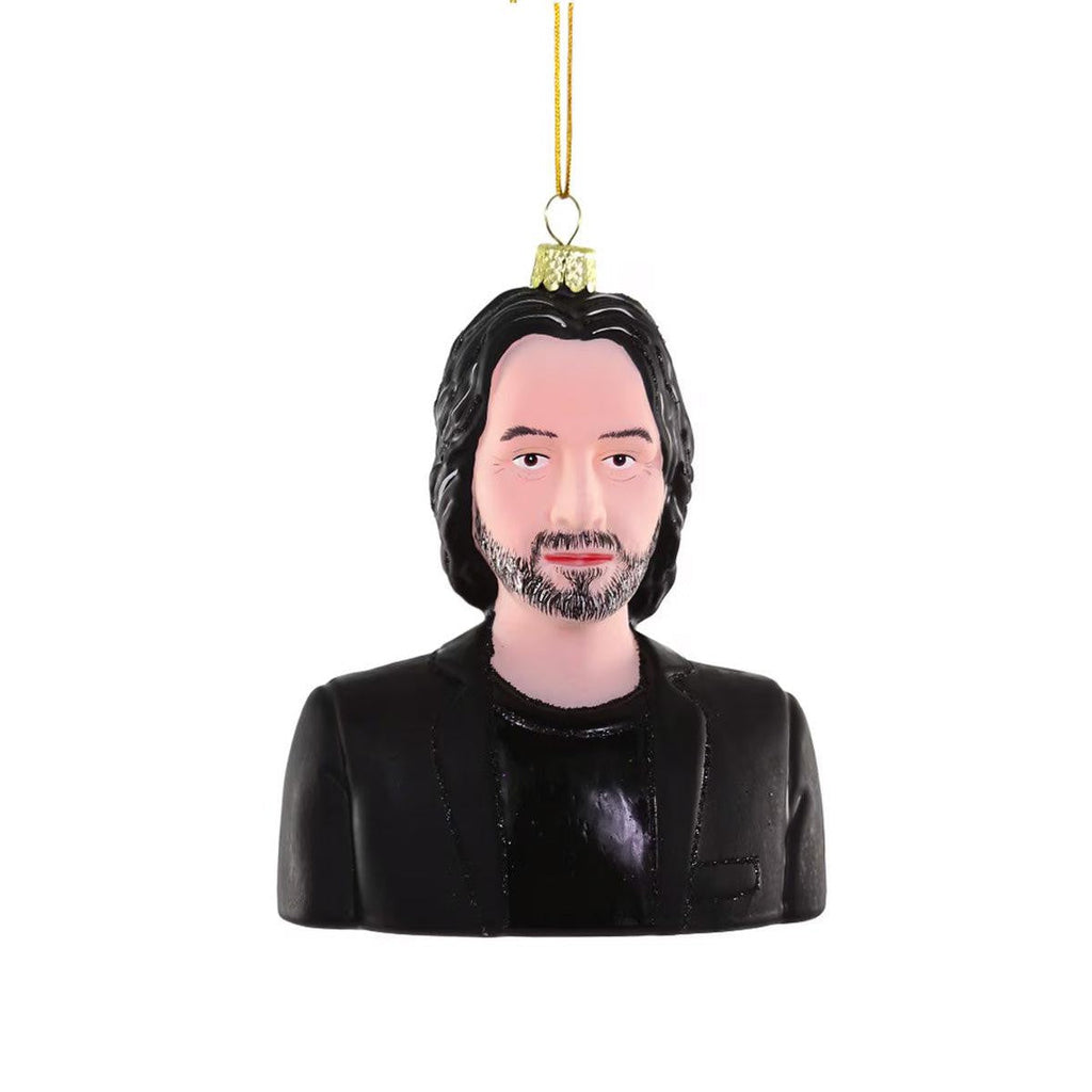 Cody Foster - Keanu Reeves Ornament-Cody Foster-treehaus