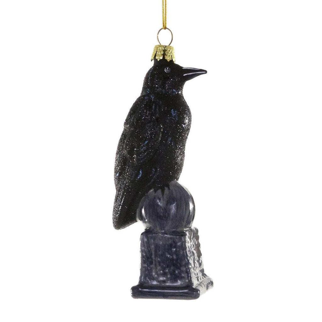Cody Foster - Midnight Raven Ornament-Cody Foster-treehaus