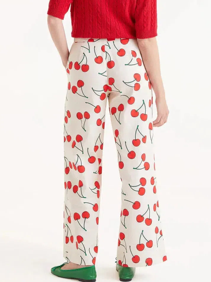 Compañia Fantasica - Cherry Print Trousers-Compañia Fantasica-treehaus