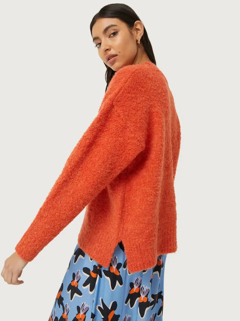 Compañia Fantastica - Fluffy Orange Sweater-Compañia Fantasica-treehaus