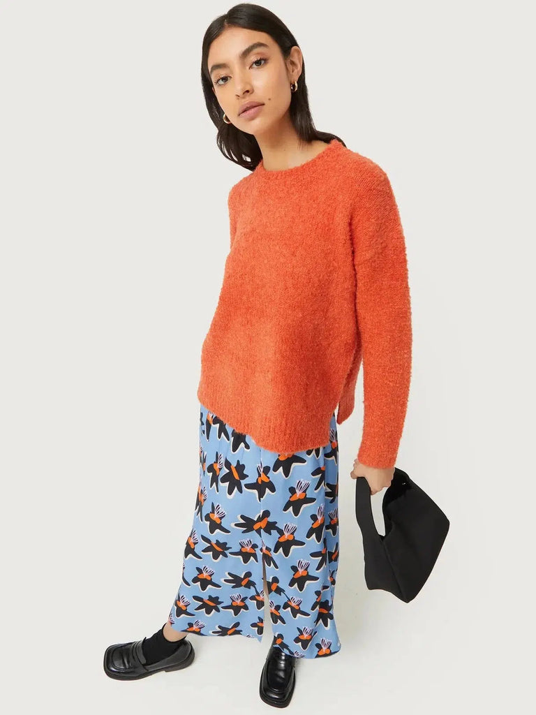 Compañia Fantastica - Fluffy Orange Sweater-Compañia Fantasica-treehaus