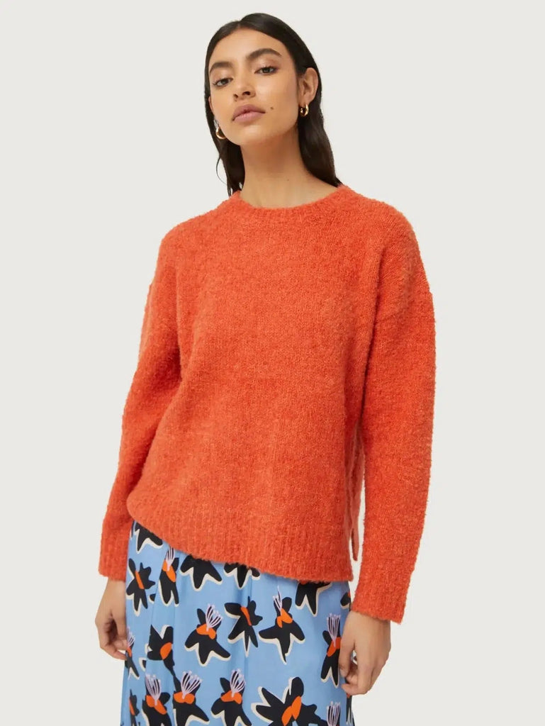 Compañia Fantastica - Fluffy Orange Sweater-Compañia Fantasica-treehaus