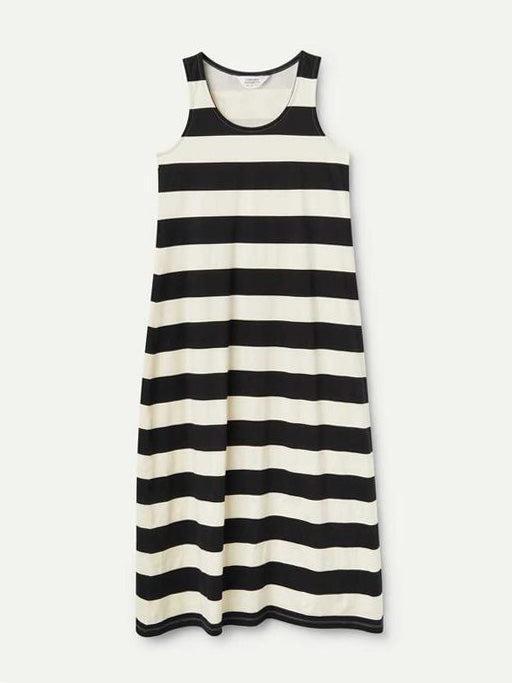 Compañia Fantastica - Knit Maxi Dress - Black & White-Compañia Fantasica-treehaus