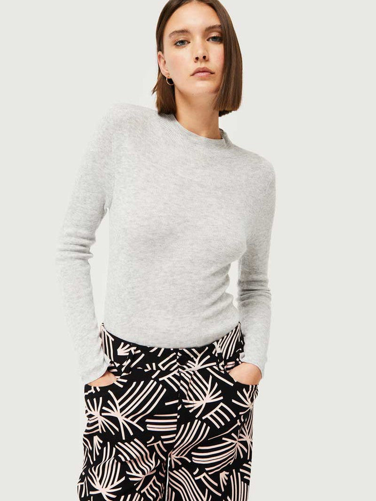 Compañia Fantastica - Layering Sweater - Light Heather Grey-Compañia Fantasica-treehaus