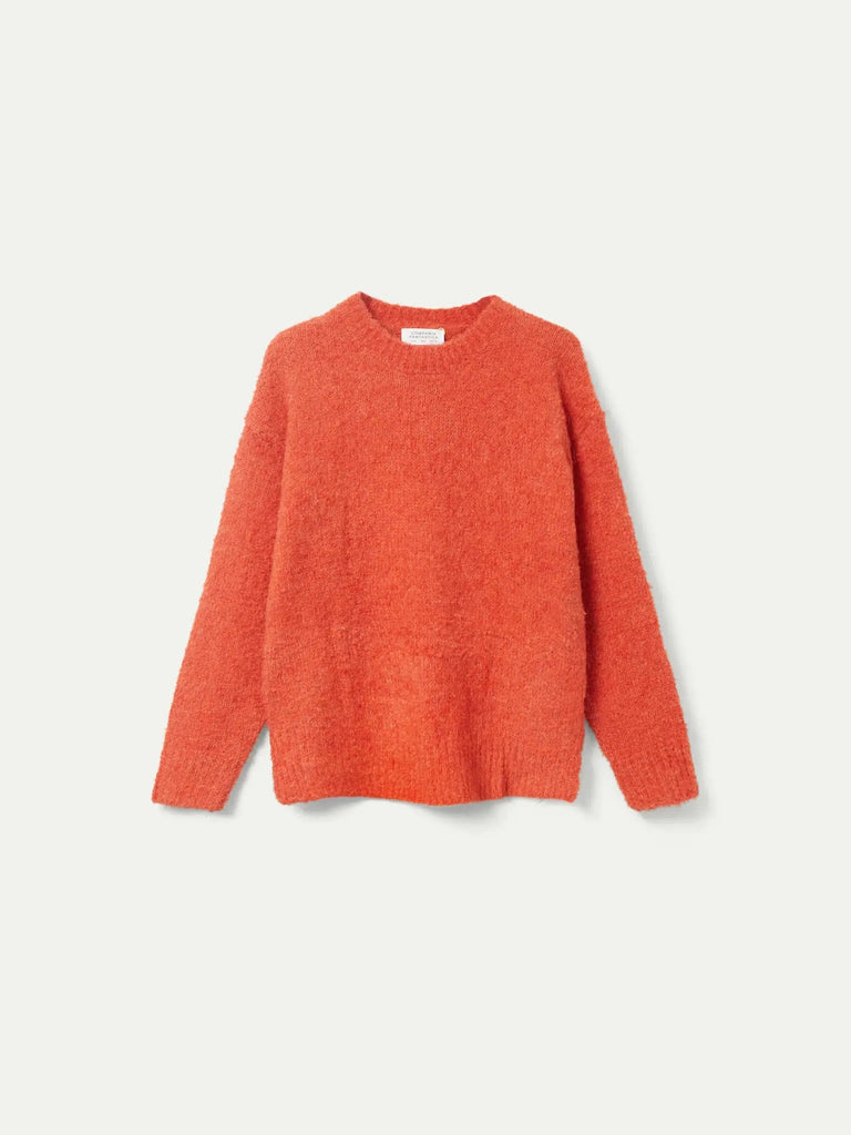 Compañia Fantastica - Textured Sweater - Orange-Compañia Fantasica-treehaus