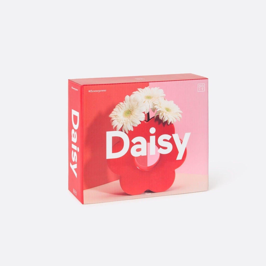 DOIY - Daisy Vase - Red-DOIY-treehaus