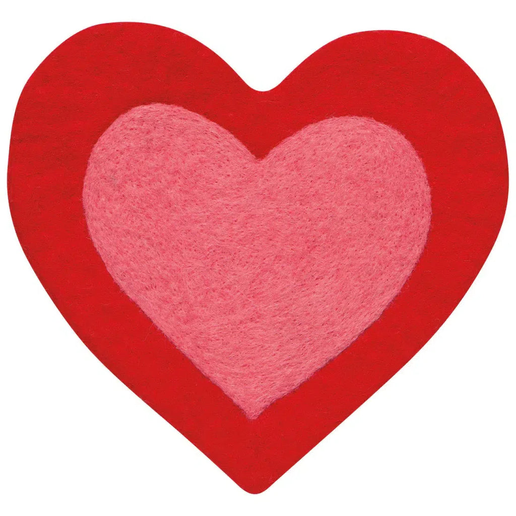 Danica - Felt Trivet - Heart-Danica-treehaus