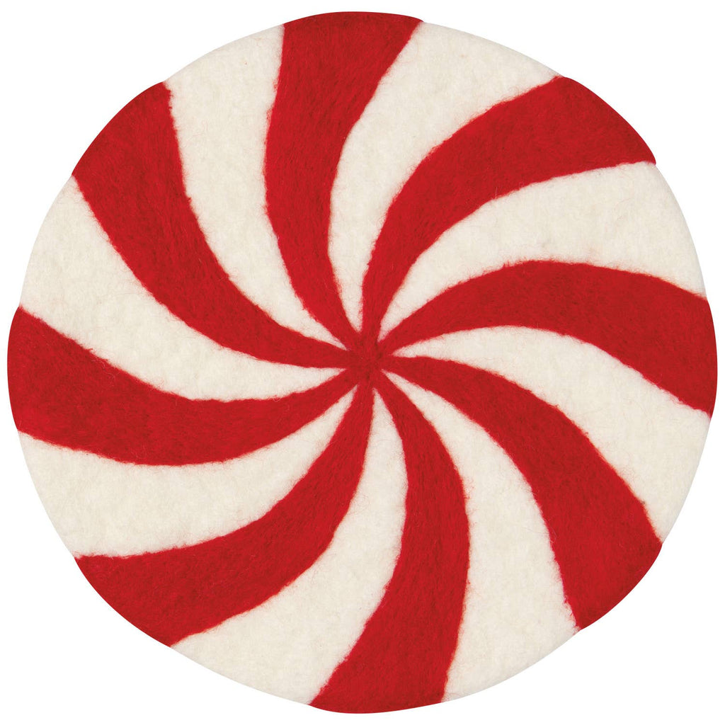 Danica Jubilee - Felt Trivet - Merry Christmas Mints-Danica Jubilee-treehaus