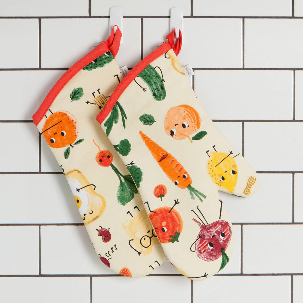 Danica Jubilee - Funny Food Oven Mitt-Danica Jubilee-treehaus