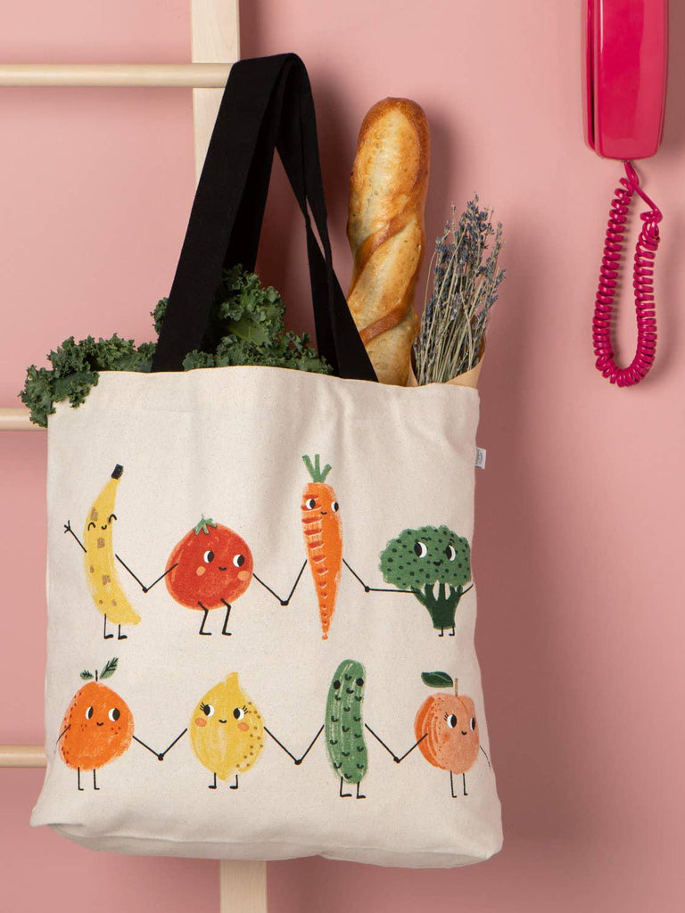 Danica Jubilee - Funny Food Tote Bag-Danica Jubilee-treehaus
