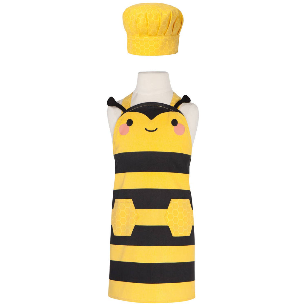 Danica Jubilee - Kid's Apron & Hat Set - Bumblebee-Danica Jubilee-treehaus