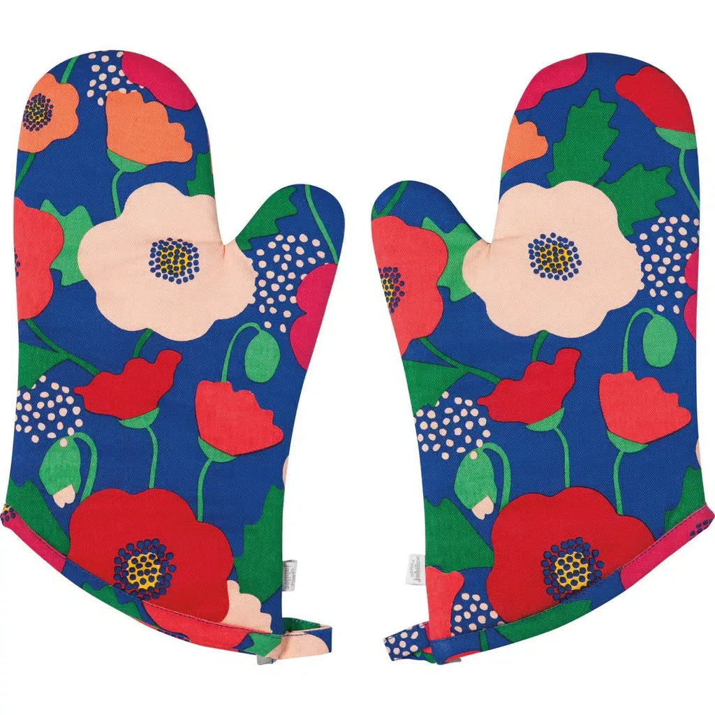 Danica - Oven Mitts - Poppy - Set of 2-Danica-treehaus