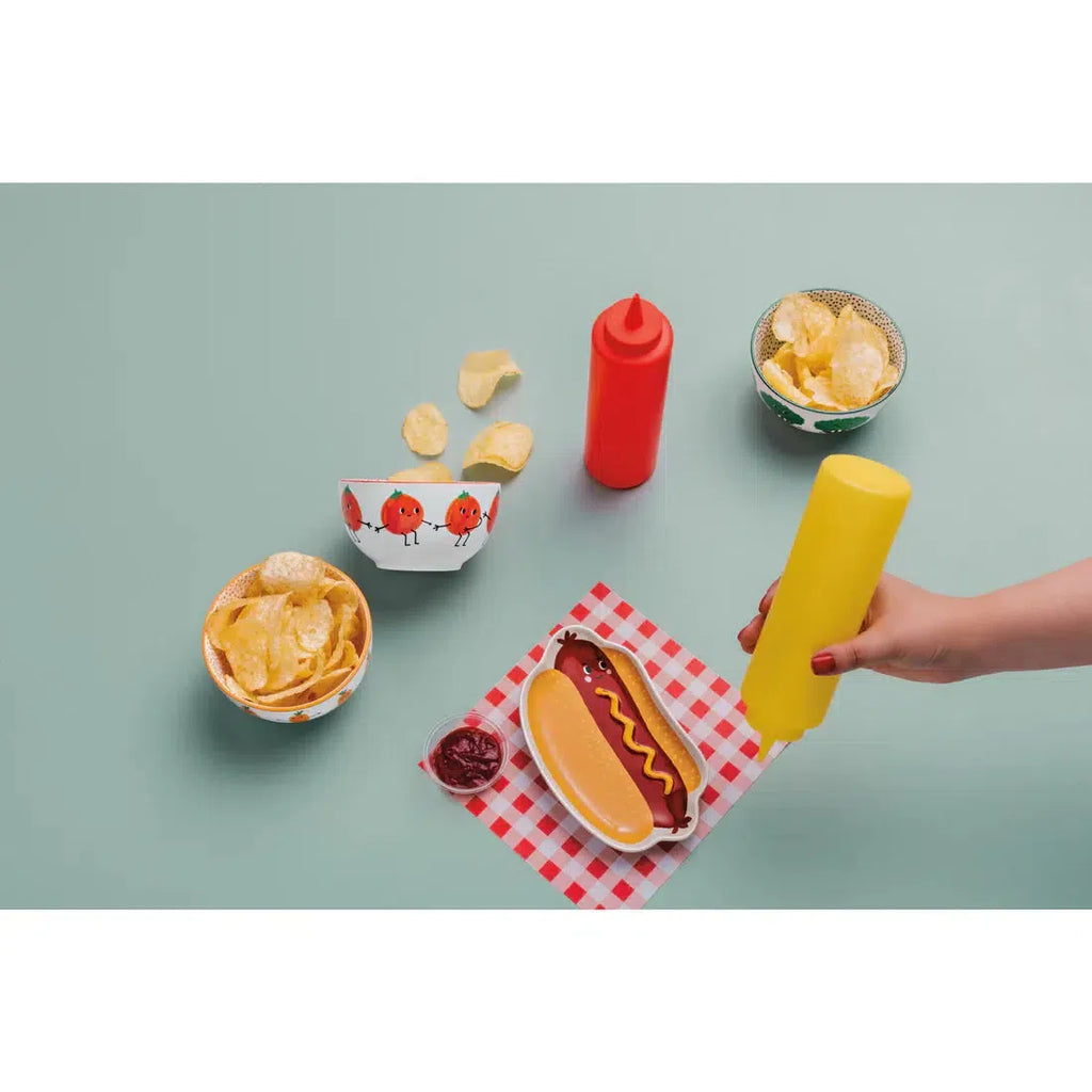 Danica - Shaped Plate - Hot Dog-Danica-treehaus