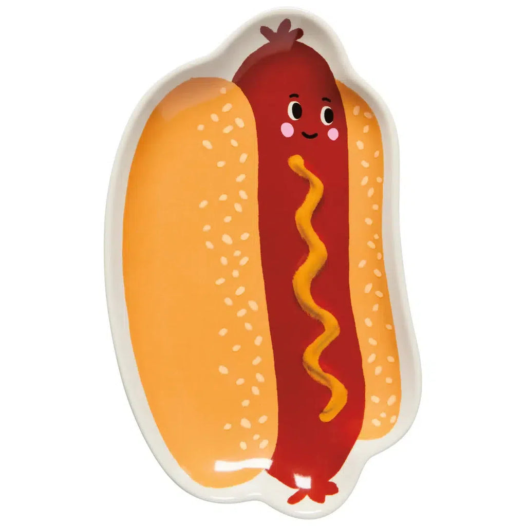 Danica - Shaped Plate - Hot Dog-Danica-treehaus