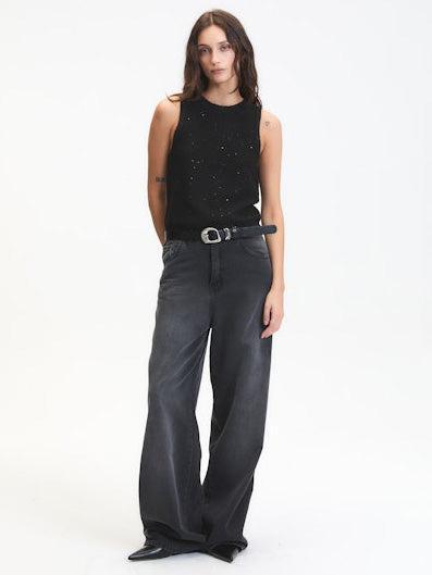 Deluc - Angel Knit Top - Black-Deluc-treehaus