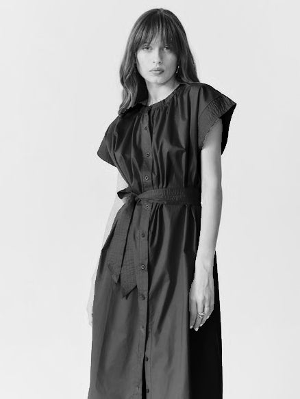 Deluc - Cancela Dress - Black-Deluc-treehaus