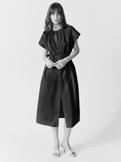 Deluc - Cancela Dress - Black-Deluc-treehaus