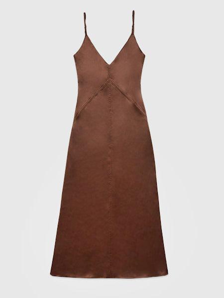 Deluc - Clay Dress - Chocolate-Deluc-treehaus