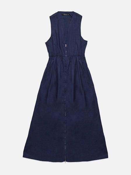 Deluc - Rubbens Zip Front Dress - Blue-Deluc-treehaus