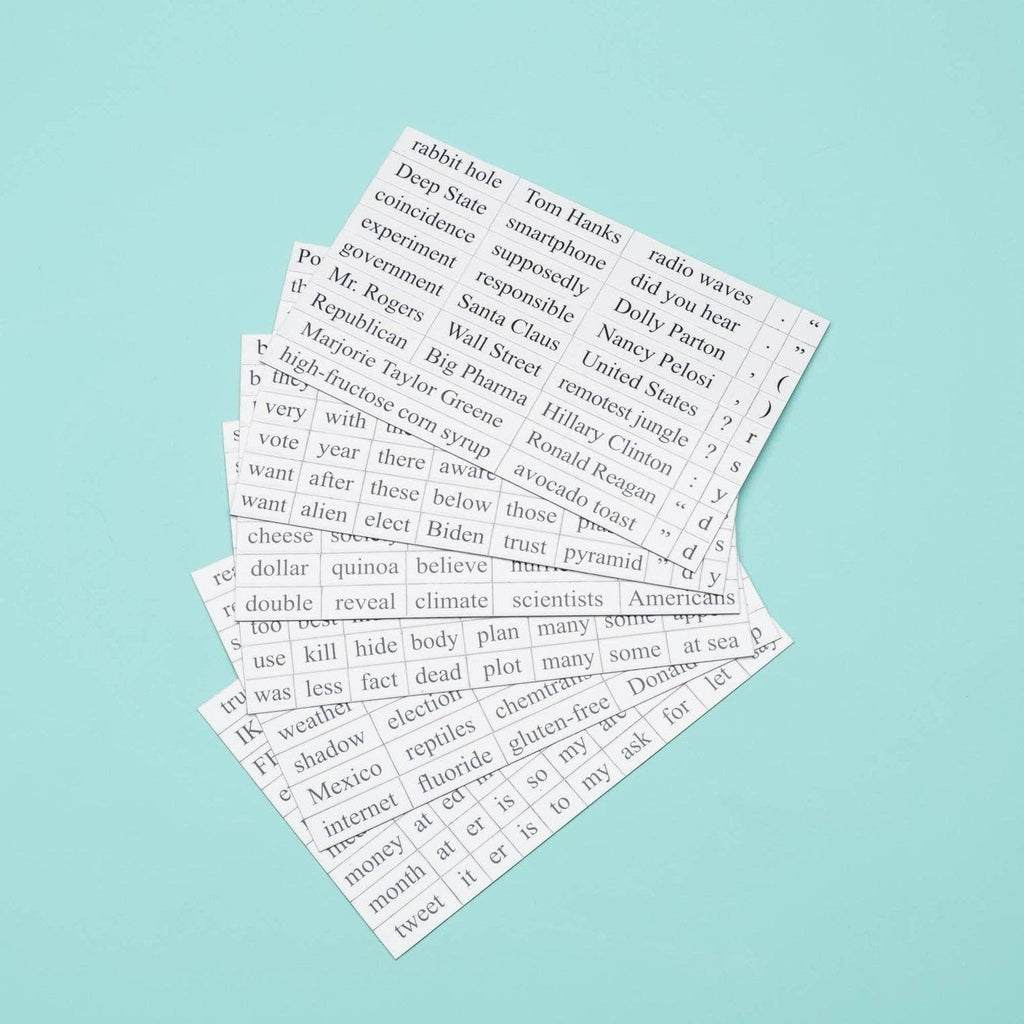 Dissent Pins - Build Your Own Conspiracy Theory Kit-Dissent Pins-treehaus