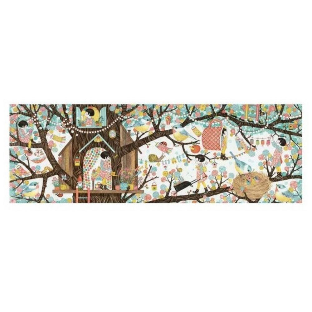 Djeco - Gallery Treehouse Puzzle - 200 Piece-Djeco-treehaus