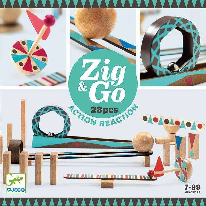 Djeco - Zig & Go Roll - 28 Piece-Djeco-treehaus