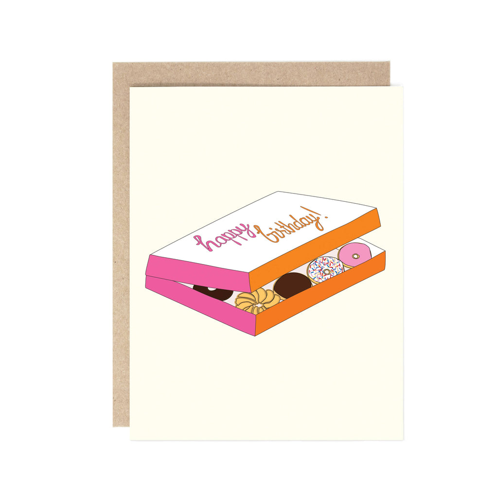 Drawn Goods - Birthday Dozen Donut Card-Drawn Goods-treehaus