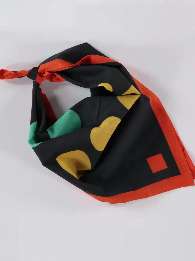 Dushyant - Archie Bandana No.5 - Contrasting Dots-Dushyant-treehaus