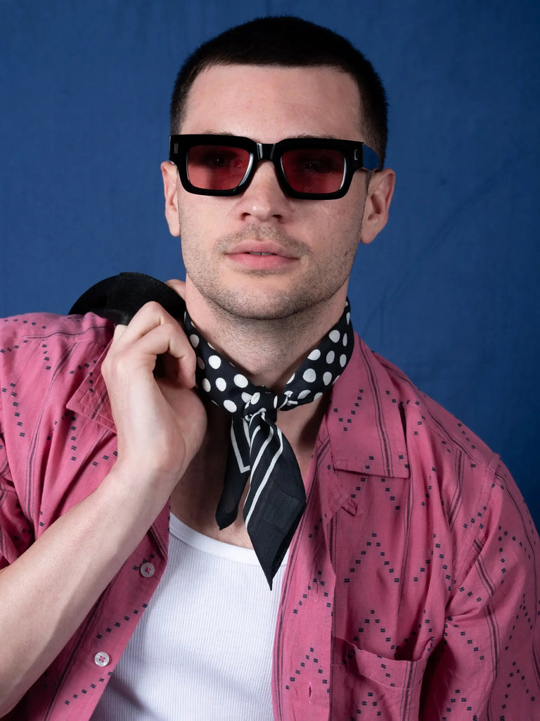Dushyant - Archie Bandana No.7 - B&W Dots-Dushyant-treehaus