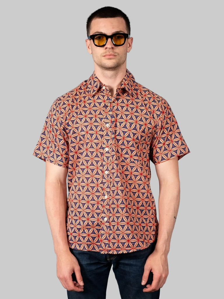 Dushyant - Folk Shirt - Block Print Baseball-Dushyant-treehaus
