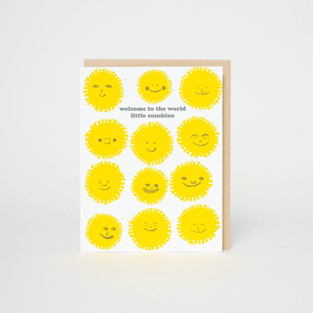 Egg Press - Baby Welcome Sunshine-Egg Press Manufacturing-treehaus