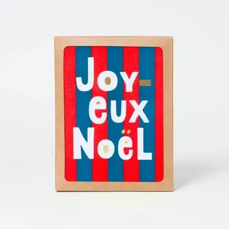 Egg Press - Joyeux Noël Holiday - Box Set of 6-Egg Press Manufacturing-treehaus