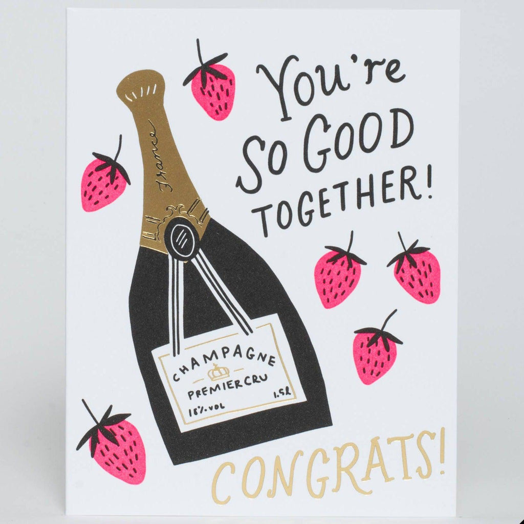Egg Press Mfg. - Wedding Congrats Champagne-Egg Press Manufacturing-treehaus