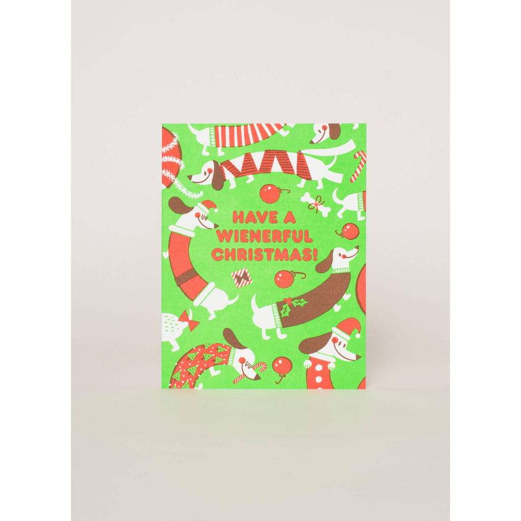 Egg Press - Wiener Dog Wienerful Christmas-Egg Press Manufacturing-treehaus