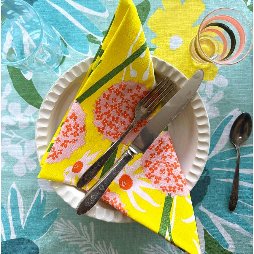 Elizabeth Grubaugh - Allium Napkin - Set of Four-Elizabeth Grubaugh-treehaus