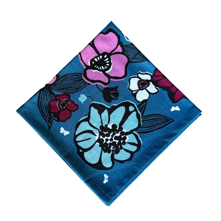 Elizabeth Grubaugh - Fullbloom Napkin - Set of Four-Elizabeth Grubaugh-treehaus