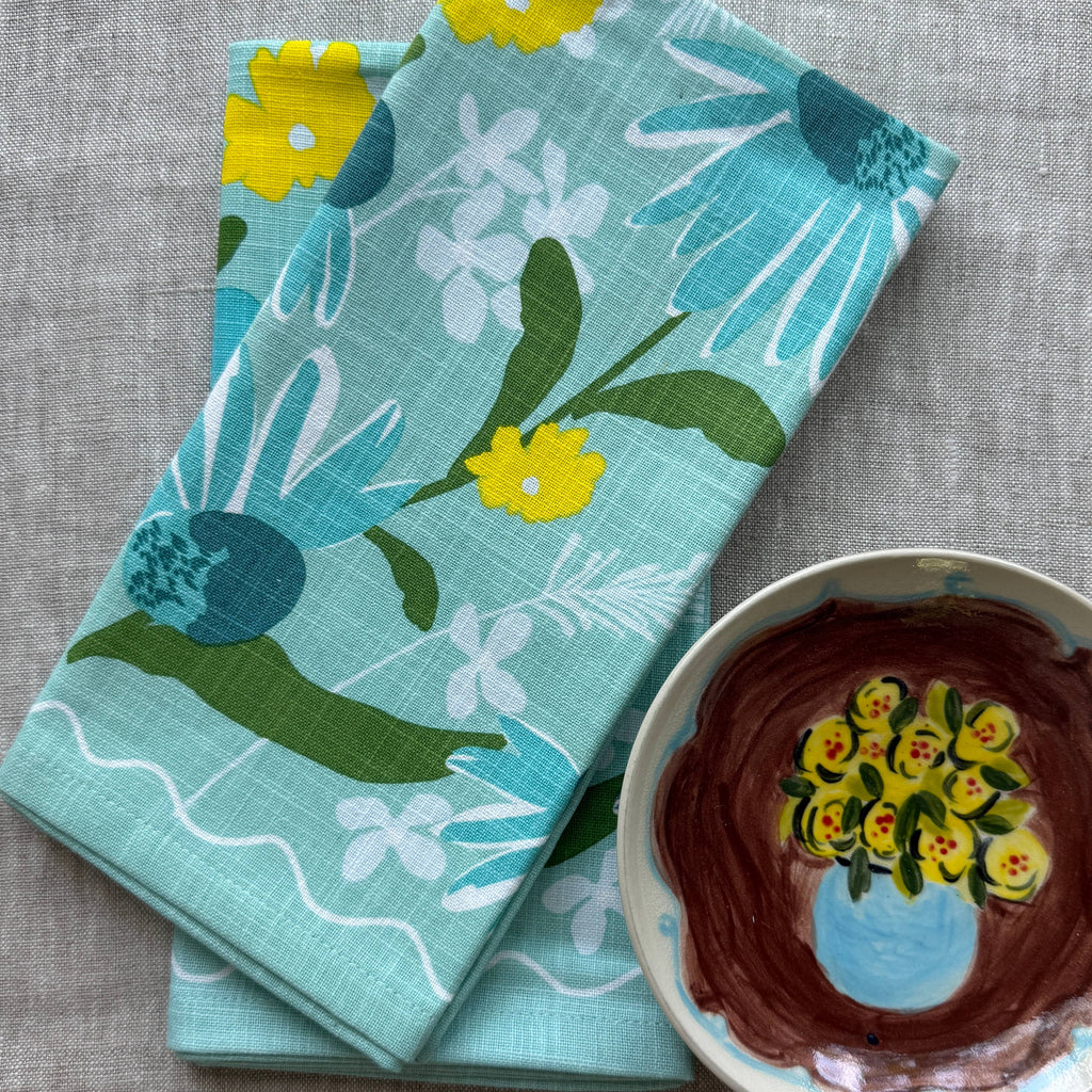 Elizabeth Grubaugh - Moonlit Napkin - Set of Four-Elizabeth Grubaugh-treehaus