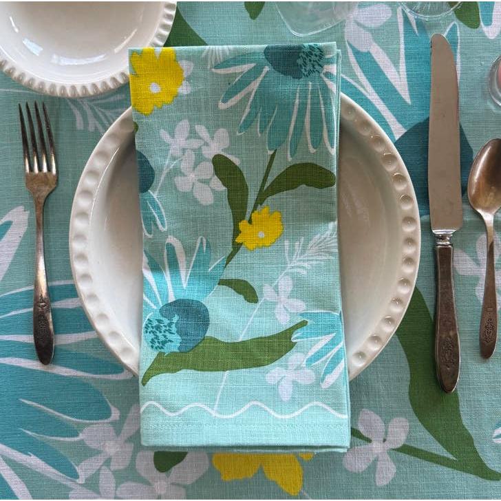 Elizabeth Grubaugh - Moonlit Napkin - Set of Four-Elizabeth Grubaugh-treehaus