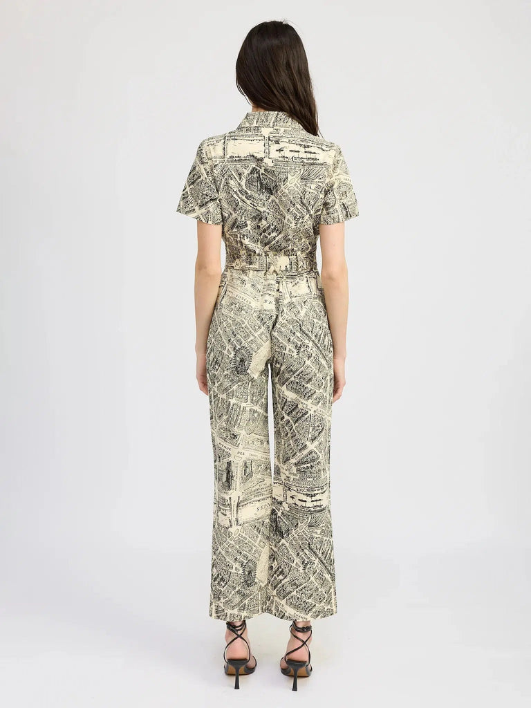 En Saison - Adira Jumpsuit - Paris Print-En Saison-treehaus