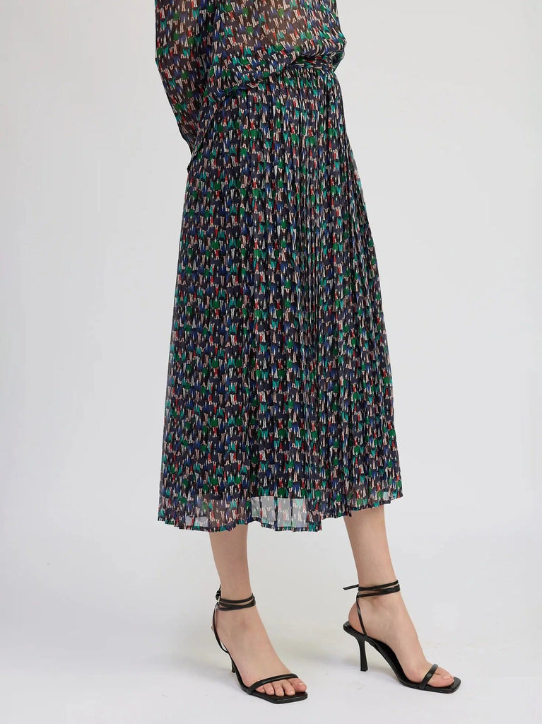 En Saison - Alicia Midi Skirt - Women Print-En Saison-treehaus