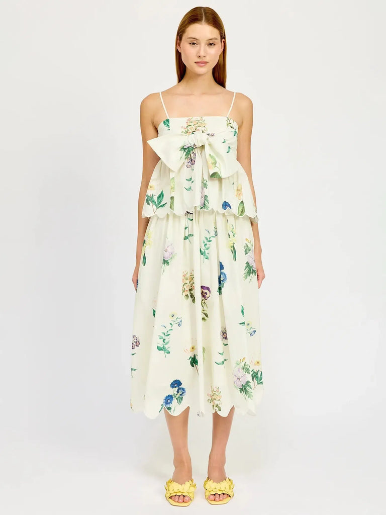 En Saison - Ashley Fresh Flora Skirt-En Saison-treehaus