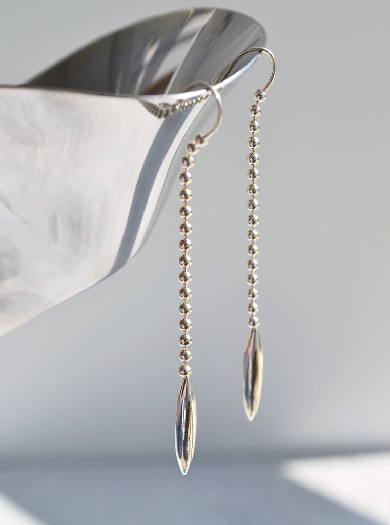 FORGE & FINISH - Talo Earring - Silver-FORGE & FINISH-treehaus