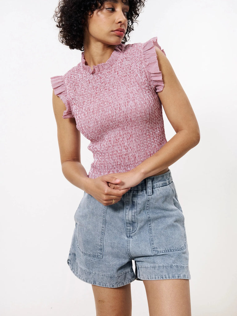 FRNCH - Candelaria Top - Red-FRNCH-treehaus