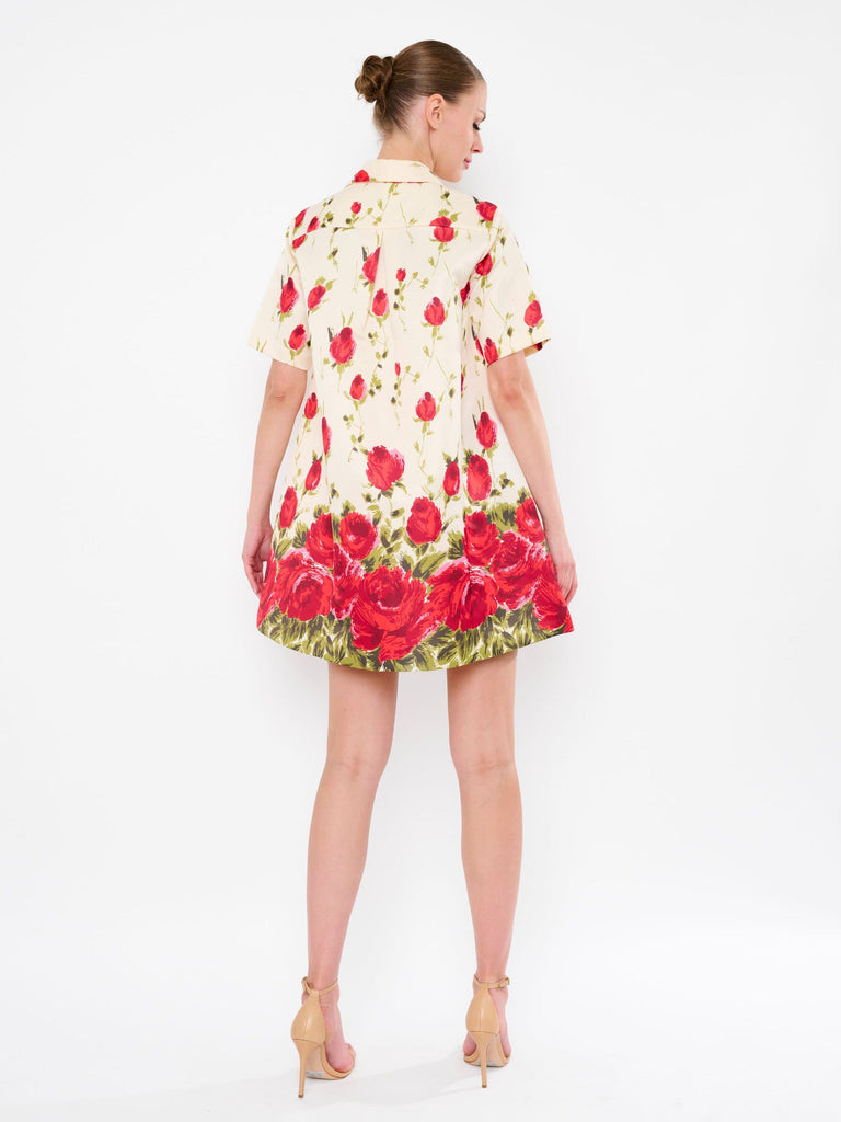 Flora Bea - Francine Dress - Rosebud Print-Flora Bea-treehaus